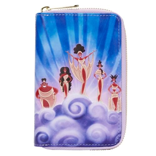 Image of Loungefly Disney Hercules Muses Clouds Zip Around Wallet
