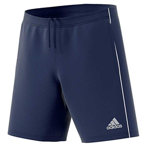 Image of adidas Men's Core 18 Training Shorts, Dark Blue/White, M UK
