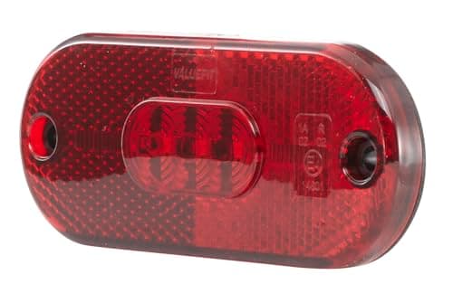 Image of HELLA VALUEFIT 2TM 357 009-011 Tail Light - LED - 12V - mounting - Lens Colour: Red - Cable: 150mm - Plug: Blade Terminal Sleeve - left/right - Quantity: 1
