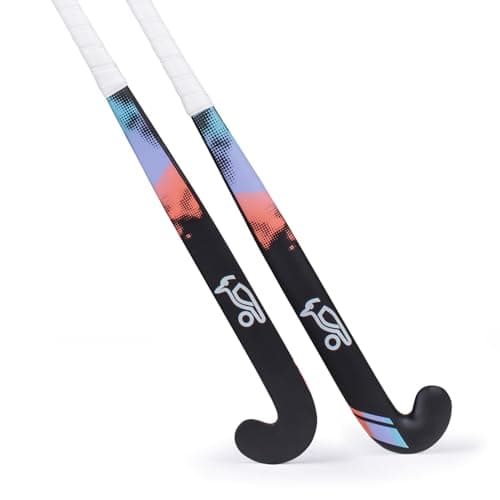 Image of Kookaburra Unisex-Youth Echo - 35 Light Hockey Stick, Black/Pink/Purple, 35 Light EU