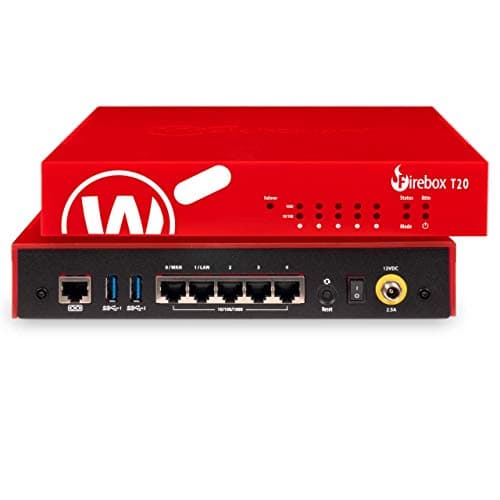Image of WatchGuard Firebox T20-W hardware firewall 1700 Mbit/s