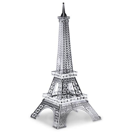 Image of Metal Earth MMS016 Eiffel Tower Model Kit, Silver