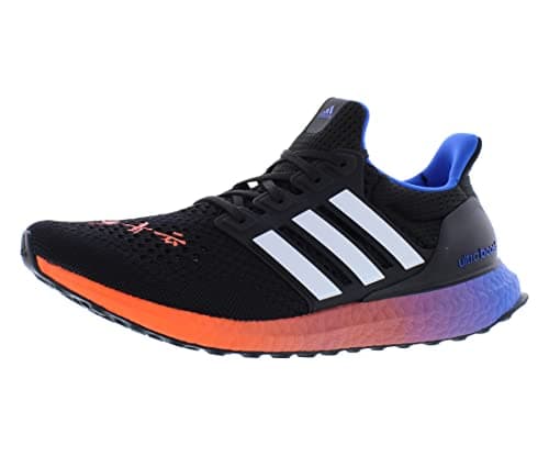 Image of Adidas Ultraboost Mens Shoes, Black Orange, 8 UK