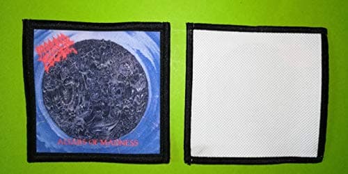 Image of BLUE HAWAI PL0117 Aufnaher Toppa Patches – For Sewing 10 x 10 cm Morbid Angel