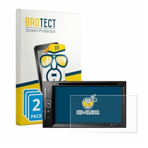 Image of brotect Screen Protector compatible with Pioneer DMH-A240DAB (2 Pack) - HD-Clear Protection Film