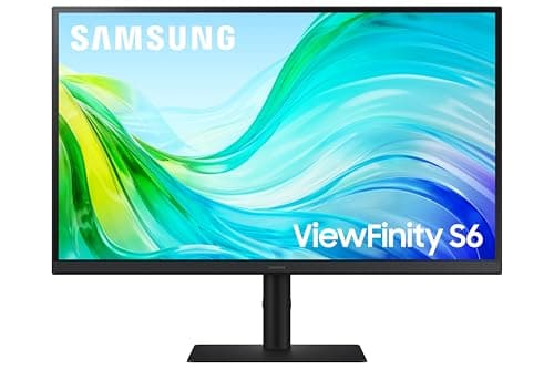 Image of Samsung LS27F610EAUXXU 27" QHD IPS Height Adjust Monitor - 2560x1440p, 100Hz, HDMI, Displayport, Eye Saver Mode