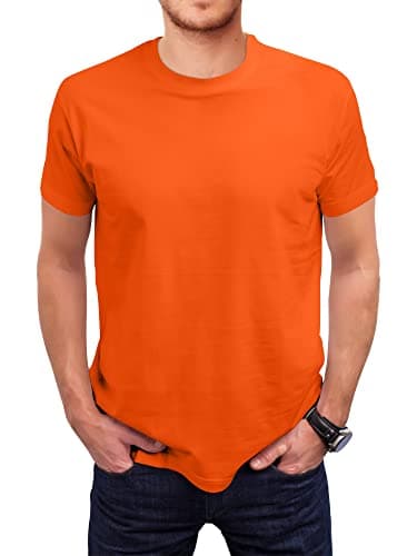 Image of Love My Fashions Men's Round Neck Short Sleeves Plain T-Shirt