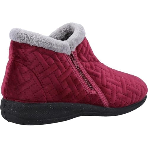 Image of Fleet & Foster Perendale Womens Slipper Boots Pink 5 UK