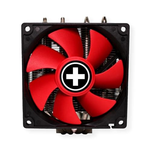Image of Xilence M504D AMD and Intel Tower CPU Cooler, AM5/AM4, LGA 2066/2011/1700/1200/1151/1150/1155/1156, 180W TDP, Quiet 2 x 92 mm PWM Fan, Ideal for High Cooling Requirements in Gaming/Streaming, Black