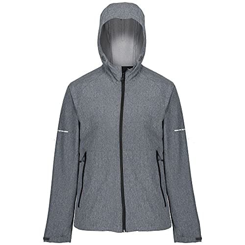 Image of Regatta Professional Mens X-pro Prolite Stretch Softshell Jacket, Seal Grey Marl, 3XL EU