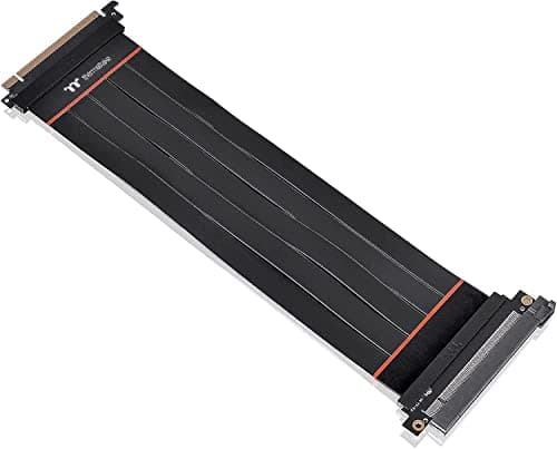 Image of Thermaltake TT Premium PCI-E 4.0 High Speed Flexible Extender Riser Cable 300mm AC-058-CO1OTN-C1