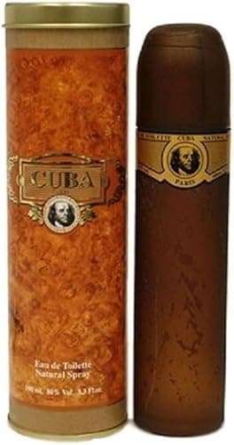 Image of Modaleo Collections Parfums De France Cuba Orange, Gold, Black, Royal Eau Toilette Spray 100 ml Each (CUBA GOLD)