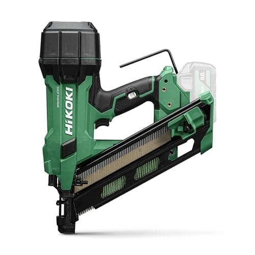 Image of HiKOKI NR1890DCAW9Z 18 V Brushless Cordless Framing Nailer – 90 mm Clipped-Head Capacity, Air-Spring Drive (gasless), Up to 2.7 Nails/sec, LED Light, Dual Fire Modes, Depth Adjust, Bare Unit