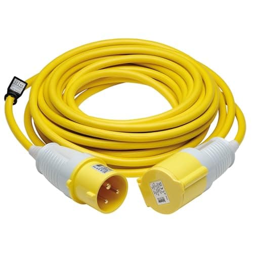 Image of Defender Extension Lead Yellow 4mm2 32A 14m 110V (E85240)
