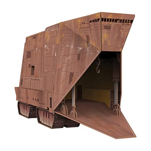 Image of University Games Star Wars: The Mandalorian Sandcrawler Model Kit, Brown, (U08560)