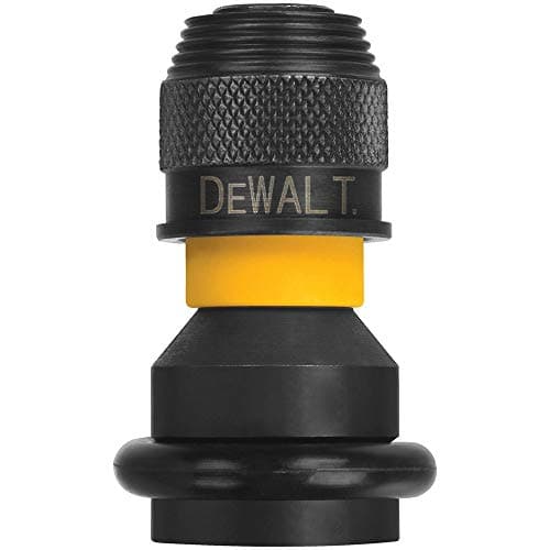 Image of DeWalt DW2298 1/2" Square to 1/4" Hex Rapid Load Adapter