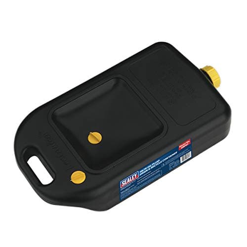 Image of Sealey Drp07 Oil/Fluid Drain And Recycle Container 10Ltr, Black
