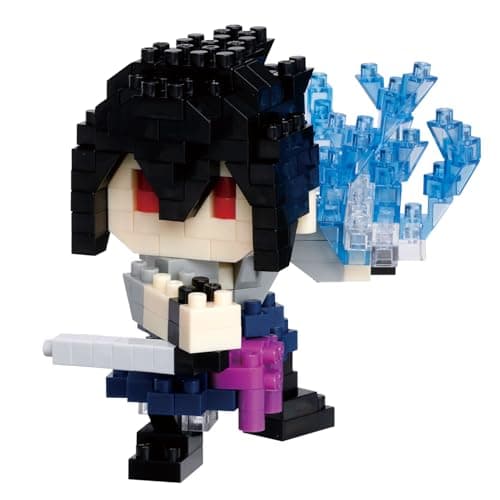 Image of nanoblock - Naruto Shippuden - Sasuke Uchiha (Chidori) Character Collection Series Building Kit