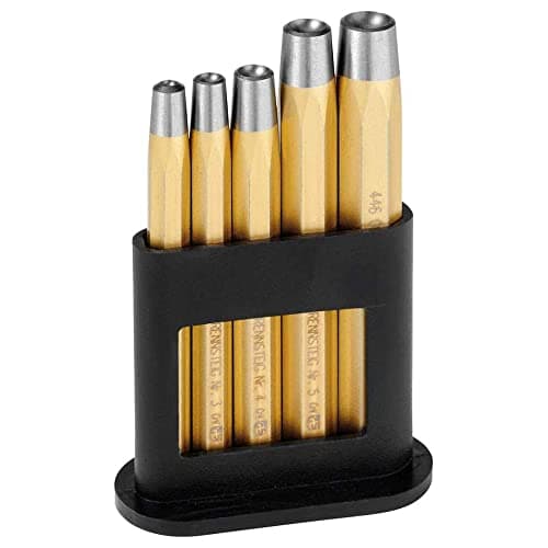Image of Rennsteig R446 100 0 Octagonal Rivet Header Set, 0 V, Gold/Silver
