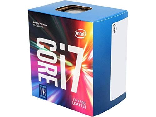 Image of Intel Core i7-7700 3.6 GHz QuadCore 8 MB Cache CPU - Black