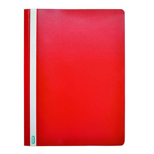 Image of Elba A4 Report Files - Red, Pack of 50