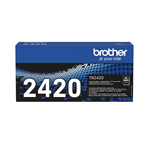 Image of Brother TN-2420 Toner Cartridge, Black, Single, High Yield, includes 1 x Toner Cartridge, Genuine Supplies