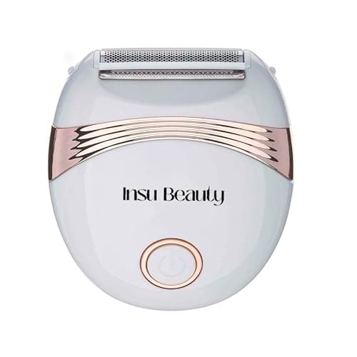 Image of Insu Beauty Ladies Satin Smooth Body Trimmer Shaver Bikini Line underarm legs Rechargeable easy use groomer Close touch Thick & Thin Hair washable head Painless female hair remover 1 Hour Battery life