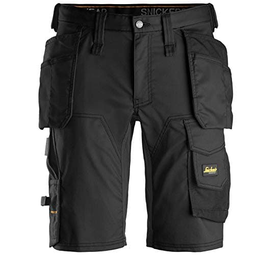 Image of Snickers Workwear Men's x Bermuda Shorts, Black, 52