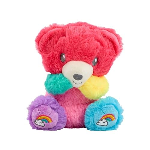 Image of Mood Bears® Hope Bear (Mini) – Rainbow-Coloured Teddy Bear for Kids & Adults, Emotional Support Plush for Optimism & Positivity