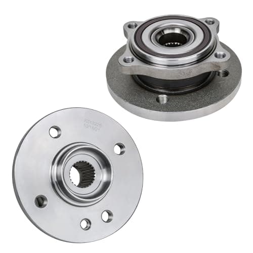 Image of Brand New (Both) Front Wheel Hub and Bearing Assembly 2002-06 Mini Cooper 4 Bolt w/ ABS (Pair) 513226 x2
