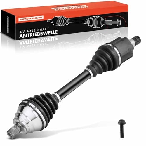 Image of Frankberg Joint Kit Drive Shaft CV Joint Kit Automatic Transmission Front Axle Left Compatible with P.a.s.s.a.t Alltrack 3G5 CB5 T.i.g.u.a.n 5N AD1 AX1 TT 8J3 Replace# 5N0407763F