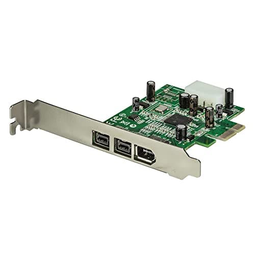 Image of StarTech 3 Port 2b 1a 1394 PCI Express FireWire Card Adapter - 1394 FW PCIe FireWire 800,400 Card , TAA (PEX1394B3)