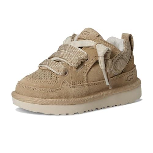 Image of UGG T Lo Lowmel Children's Shoes, Unisex, Mustard Seed, 14.0 cm