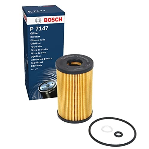 Image of Bosch P7147 Car Oil Filter - Separates Soot and Metal Particles from Engine Oil - Provides Reliable Engine Lubrication