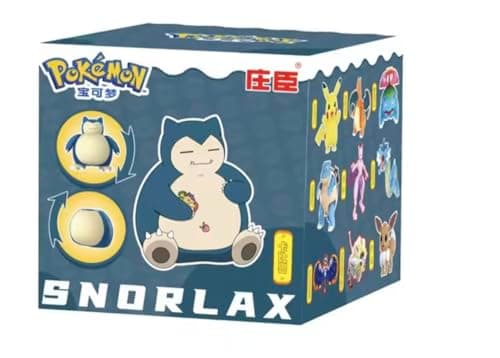 Image of Pokemon | Pokeball Articulated Collectable Figure | 15+ Years | Box Style 2 | Snorlax