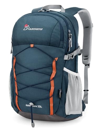 Image of MOUNTAINTOP 25L Hiking Backpacks Rucksack Lightweight Daypacks for Men Women Travel Camping Cycling Outdoor Sports