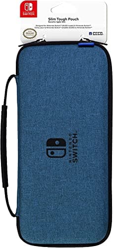 Image of Hori Nintendo Switch OLED Slim Tough Pouch (Blue) - Officially Licensed by Nintendo