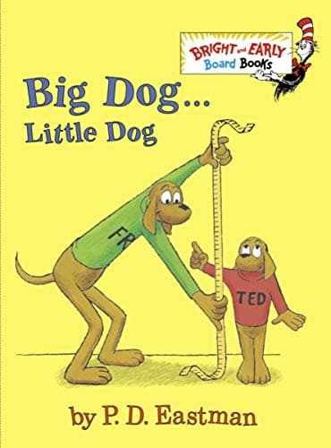 Image of BandE Board Bk: Big Dog...Little Dog (Bright & Early Board Books)