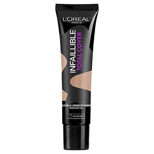 Image of L'Oréal Infallible Total Cover Foundation, 21 Golden Sand, 35 g