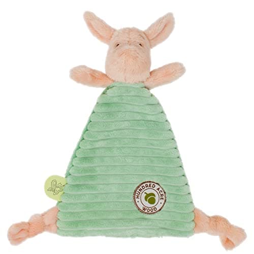 Image of Rainbow Designs CLASSIC PIGLET COMFORT BLANKET, Baby, Green