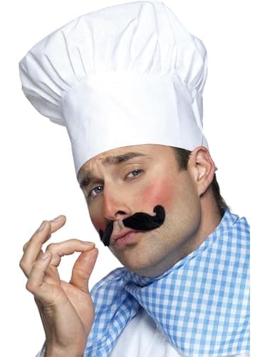 Image of WHITE CHEF'S HAT (fancy dress)