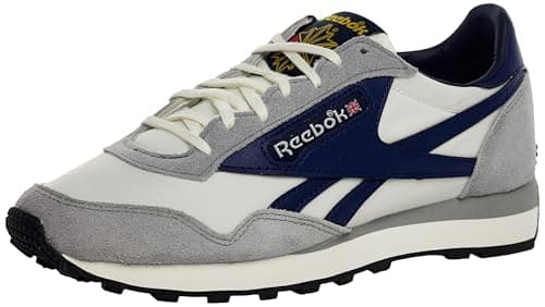 Image of Reebok Unisex Aztec II Trainers, Grey 3 Chalk Vector Navy, 8 UK