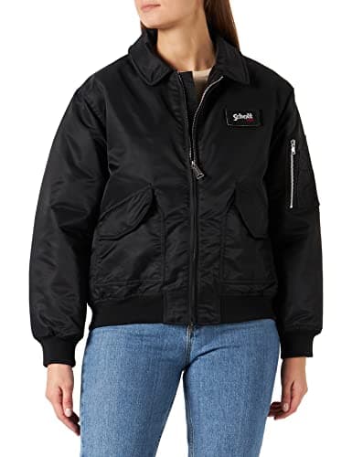 Image of Schott NYC DANWRS CWU FIT Loose Schott Jacket, Black, M for Adults