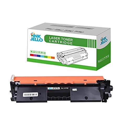 Image of InkJello Compatible Toner Cartridge Replacement for HP LaserJet Pro M102 M102a M102w MFP M130 M130a M130fn M130fw M130nw M132 M132a M132fn M132fp M132fw M132nw M132sfnw CF217A with Chip (Black,1-Pack)