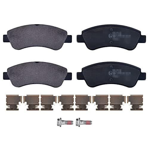 Image of febi bilstein 16432 Brake Pad Set with fastening material, 1 unit