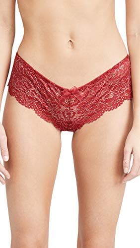 Image of b.tempt'd by Wacoal Womens Ciao Bella Tanga Panty, Chili Pepper, M