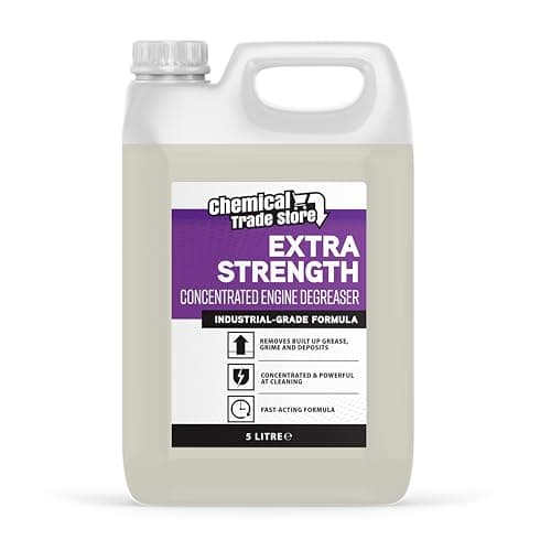 Image of Chemical Trade Store - Concentrated Engine Degreaser & Parts Washer Fluid 5L - Heavy-Duty Solvent for Grease, Oil & Grime - Powerful Cleaner for Engines, Machinery & Workshop Tools