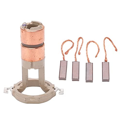 Image of Yctze Alternator Brush Set Alternator Slip Ring Brush Set Slip Ring Brushes 230090 OE Reference ABS Copper Current Conduction with Factory Part Fit for Alternators