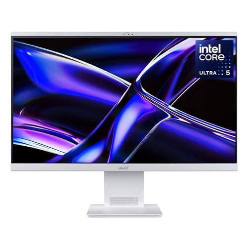 Image of acer Aspire S27-B All-in-One Co-Pilot Plus PC - Intel Ultra 5 226V, 16GB, 1TB SSD, Integrated Intel ARC Graphics, 27" QHD Display, Windows 11, White