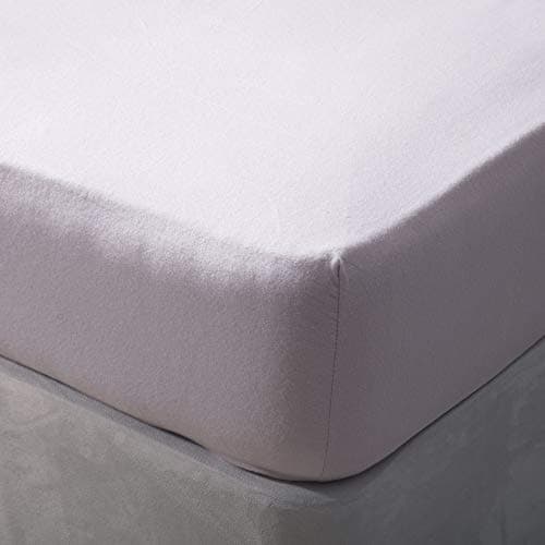 Image of Belledorm Brushed Cotton Extra Deep Fitted Sheet (Single) (Heather)